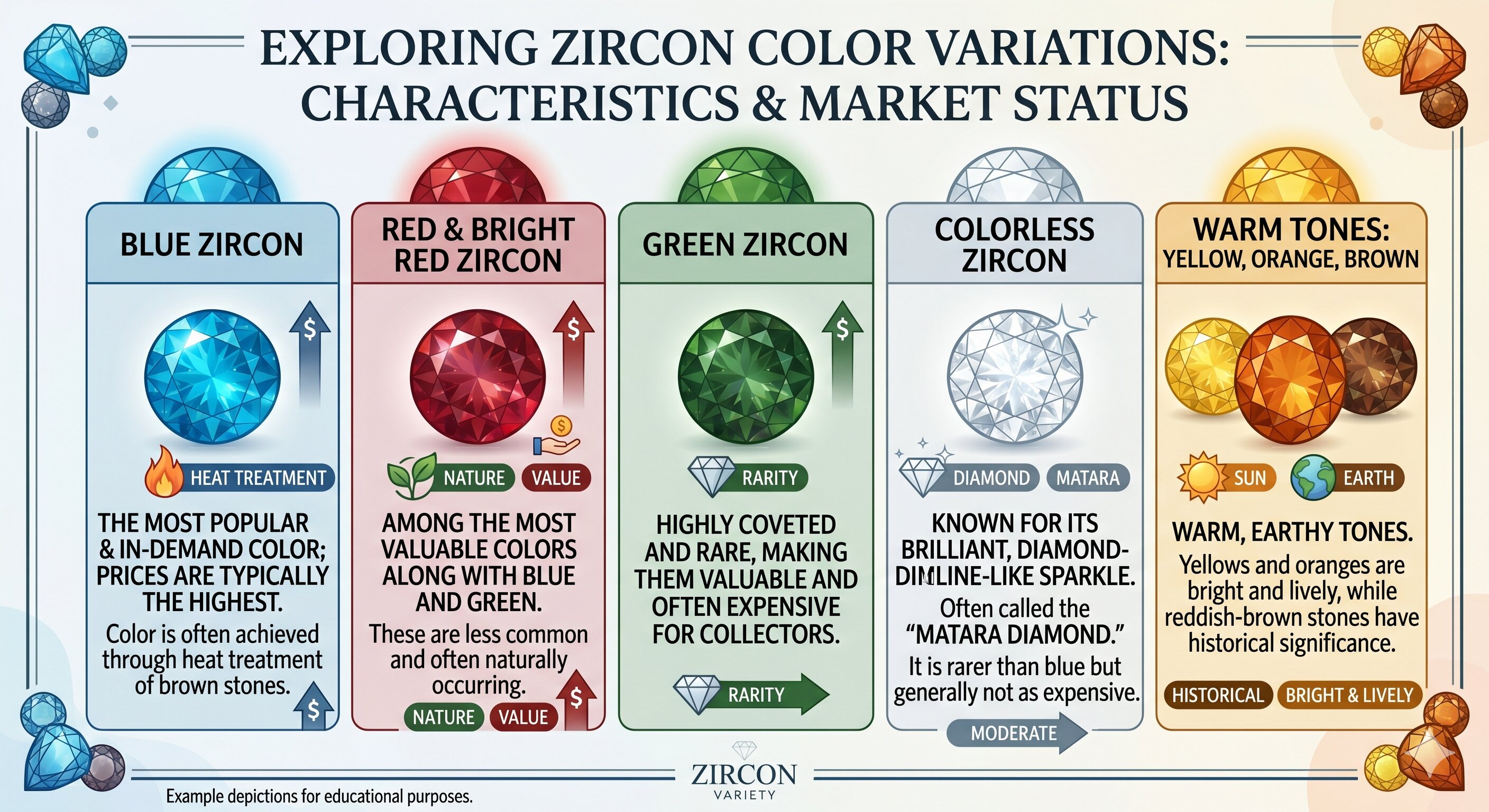 exploring zircon color variations